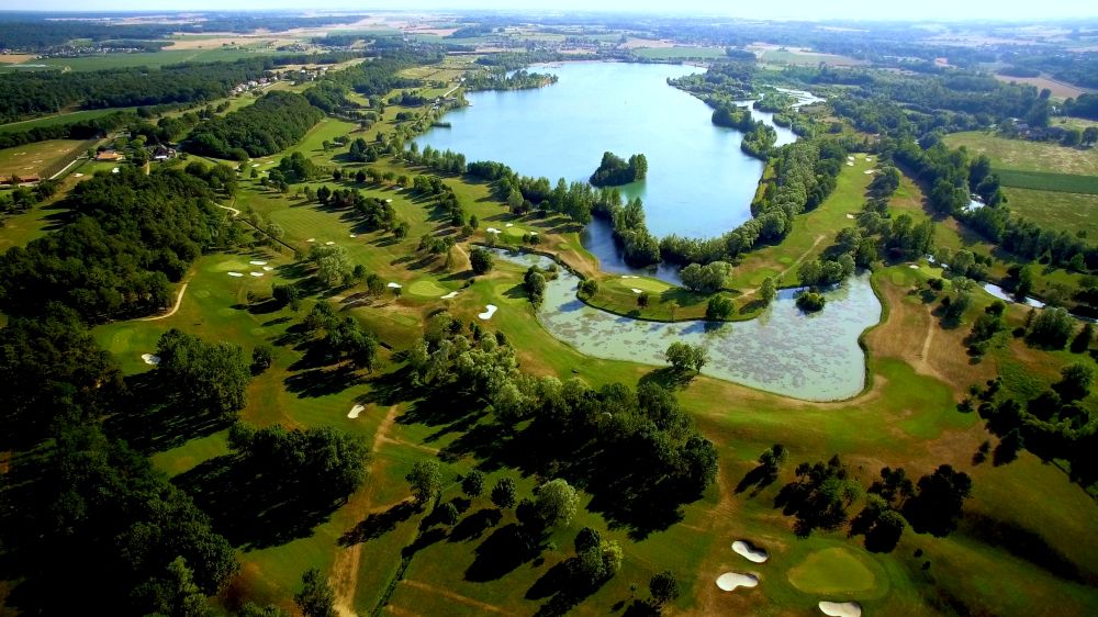 Vue aérienne Golf du Haut-Poitou